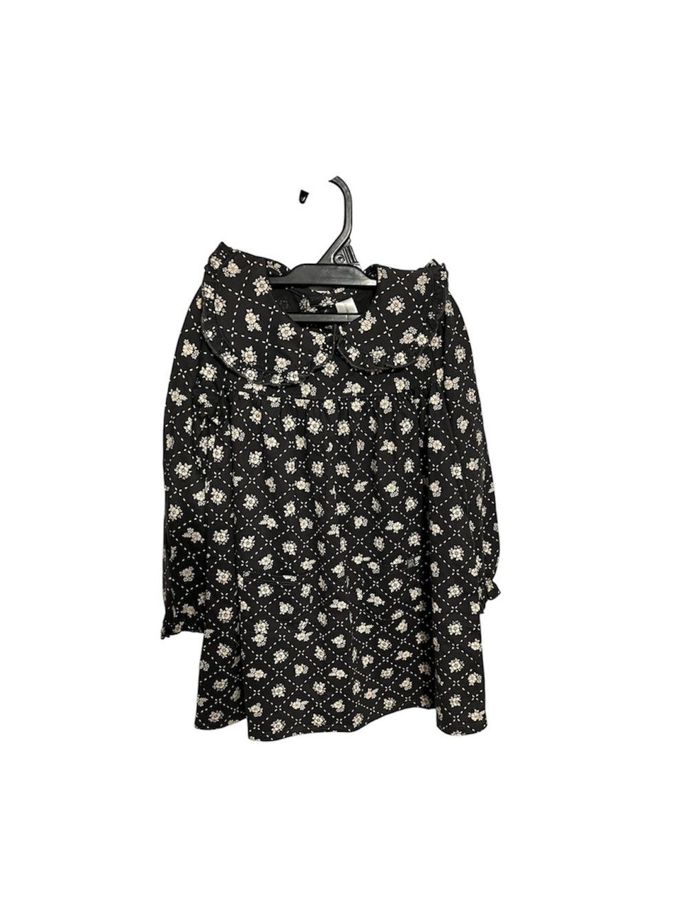 NWT Modern Moments by Gerber Black Floral Dress Sz 4T